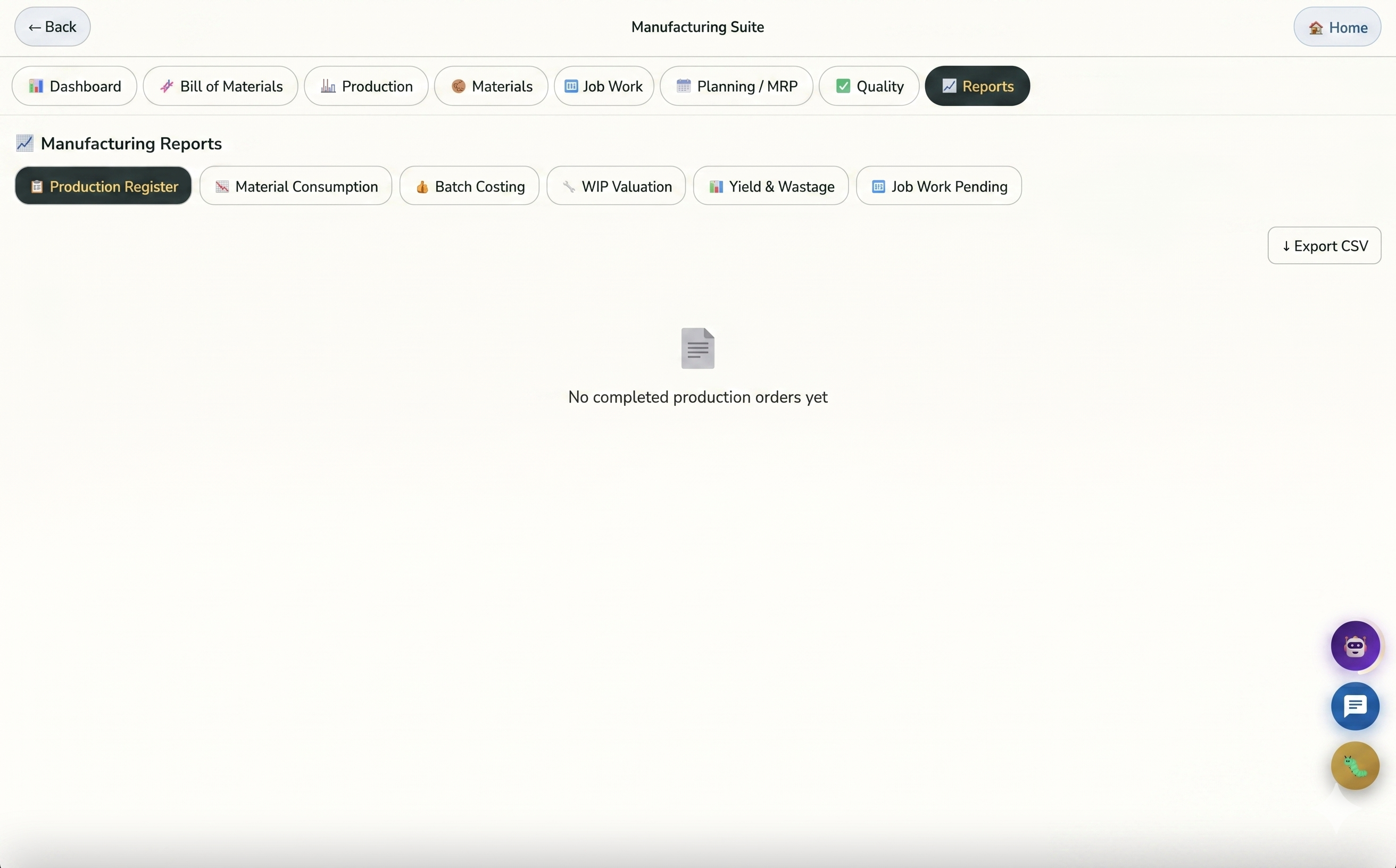 Manufacturing on desktop